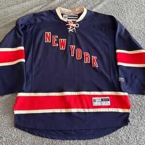 2011 Reebok Premier NHL New York Rangers 85th Anniversary Alt Jersey Mens XXL